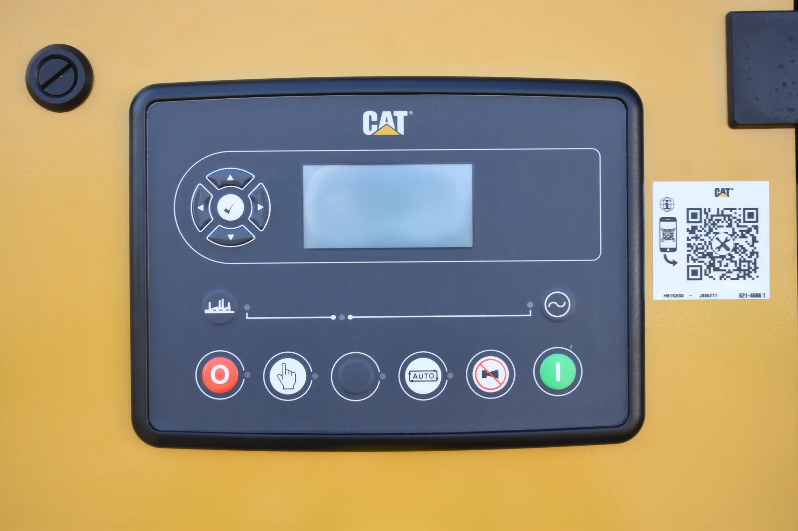 5 500kw caterpillar industrial generator unit 089941 control panel