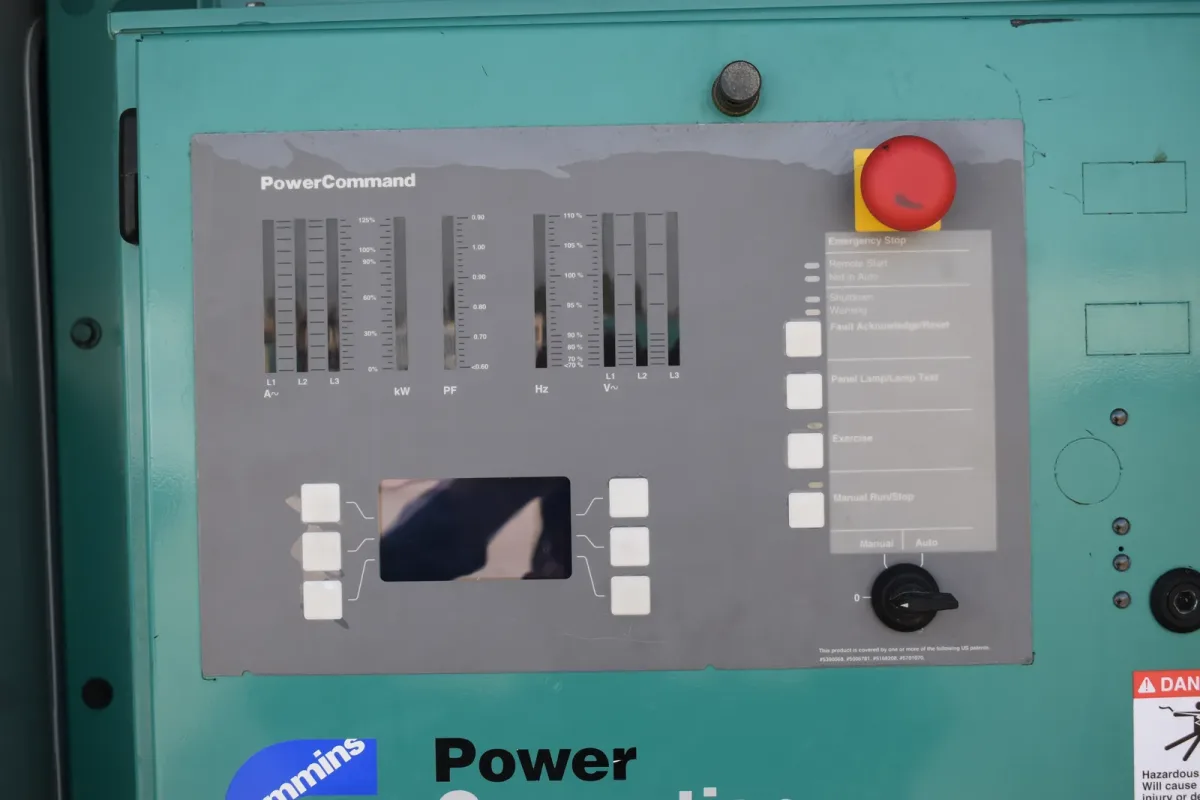 5 500kw cummins industrial generator unit 090217 controls