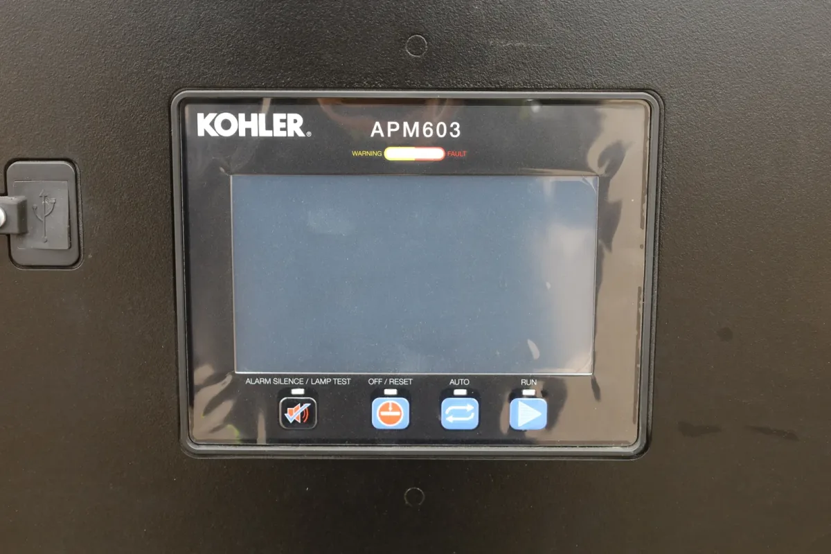 5 500kw kohler industrial generator unit 090303 controls