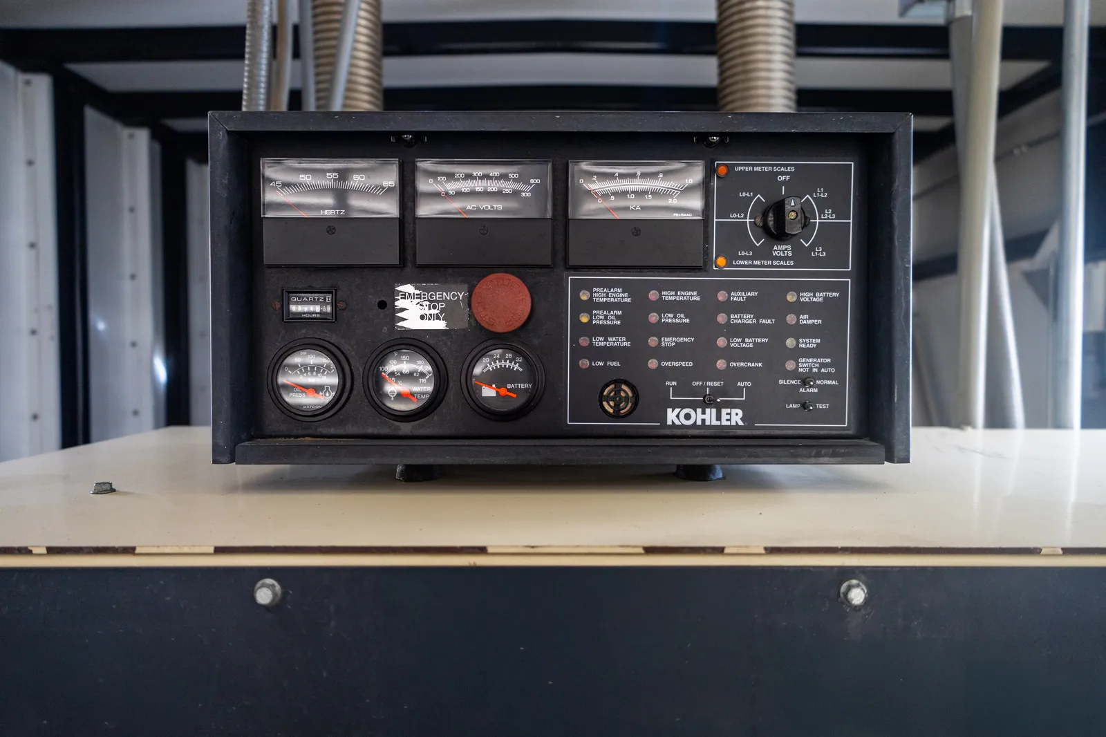 5 515kw kohler industrial generator unit 091385 control panel