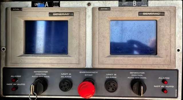 5 600kw generac industrial generator unit 089151 controls