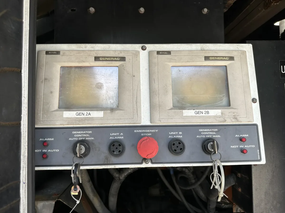5 600kw generac industrial generator unit 089719 controls