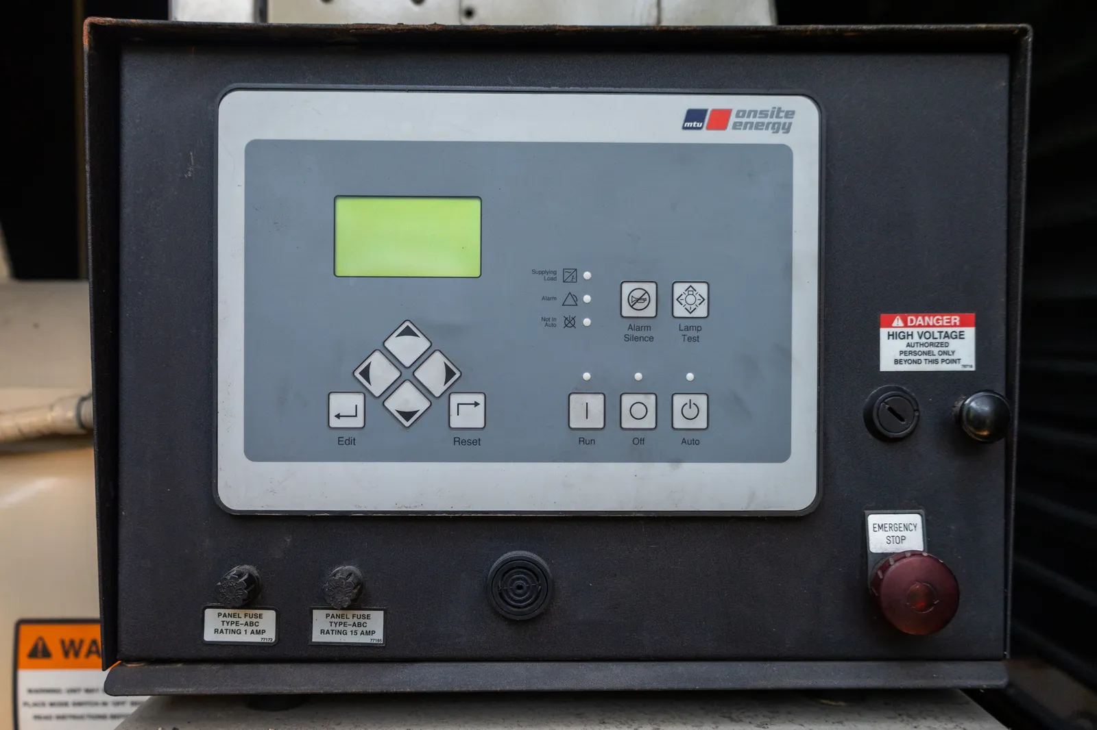 5 600kw katolight industrial generator unit 092018 control panel