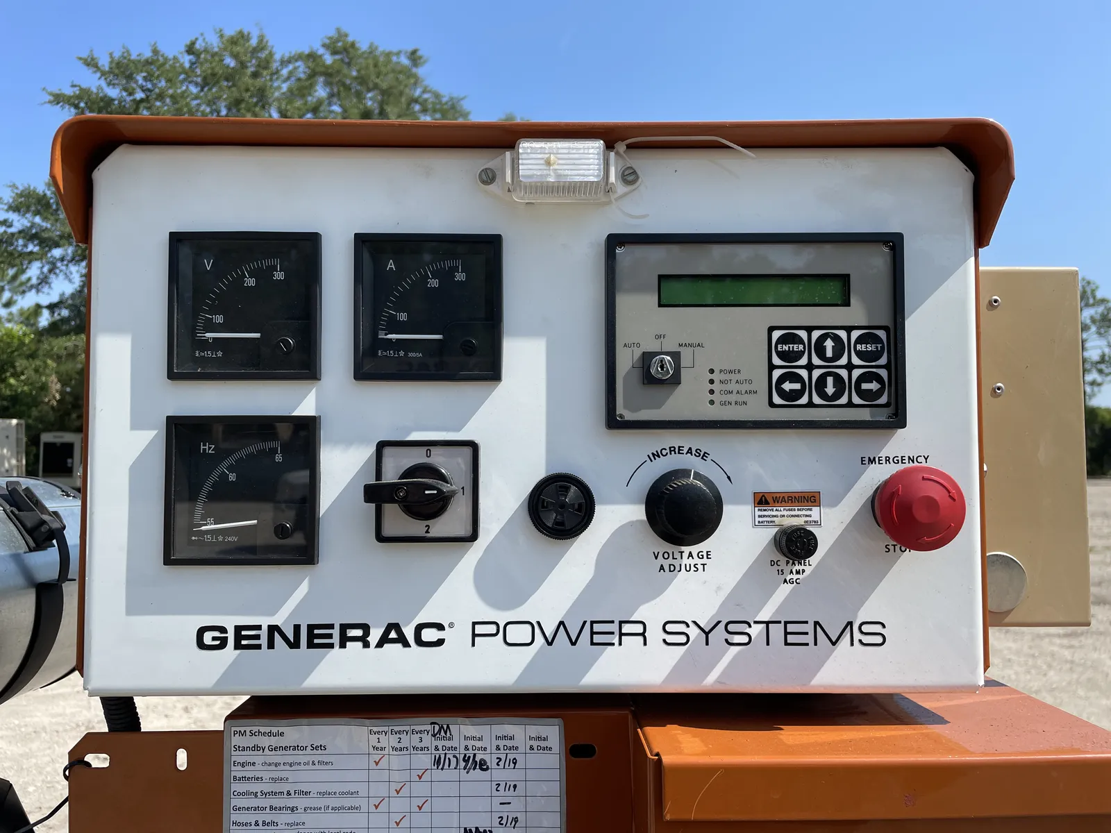 5 60kw generac industrial generator unit 089233 controls