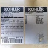 6 450kw kohler industrial generator unit 089829 data tag