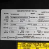 6 610kw generac industrial generator unit 090908 data tag
