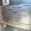 6 70kw generac industrial generator unit 089828 data tag