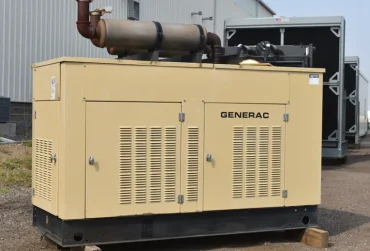1 100kw generac industrial generator unit 092318 exterior