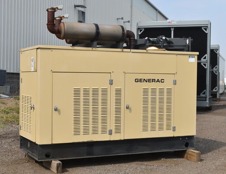 1 100kw generac industrial generator unit 092318 exterior