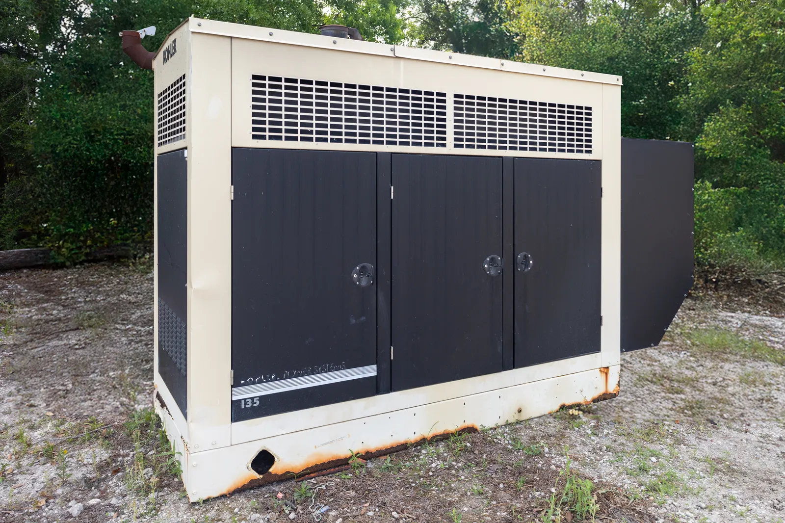1 135kw kohler industrial generator unit 092317 exterior