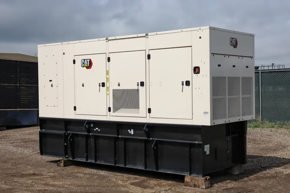 1 350kw caterpillar industrial generator unit 092334 exterior