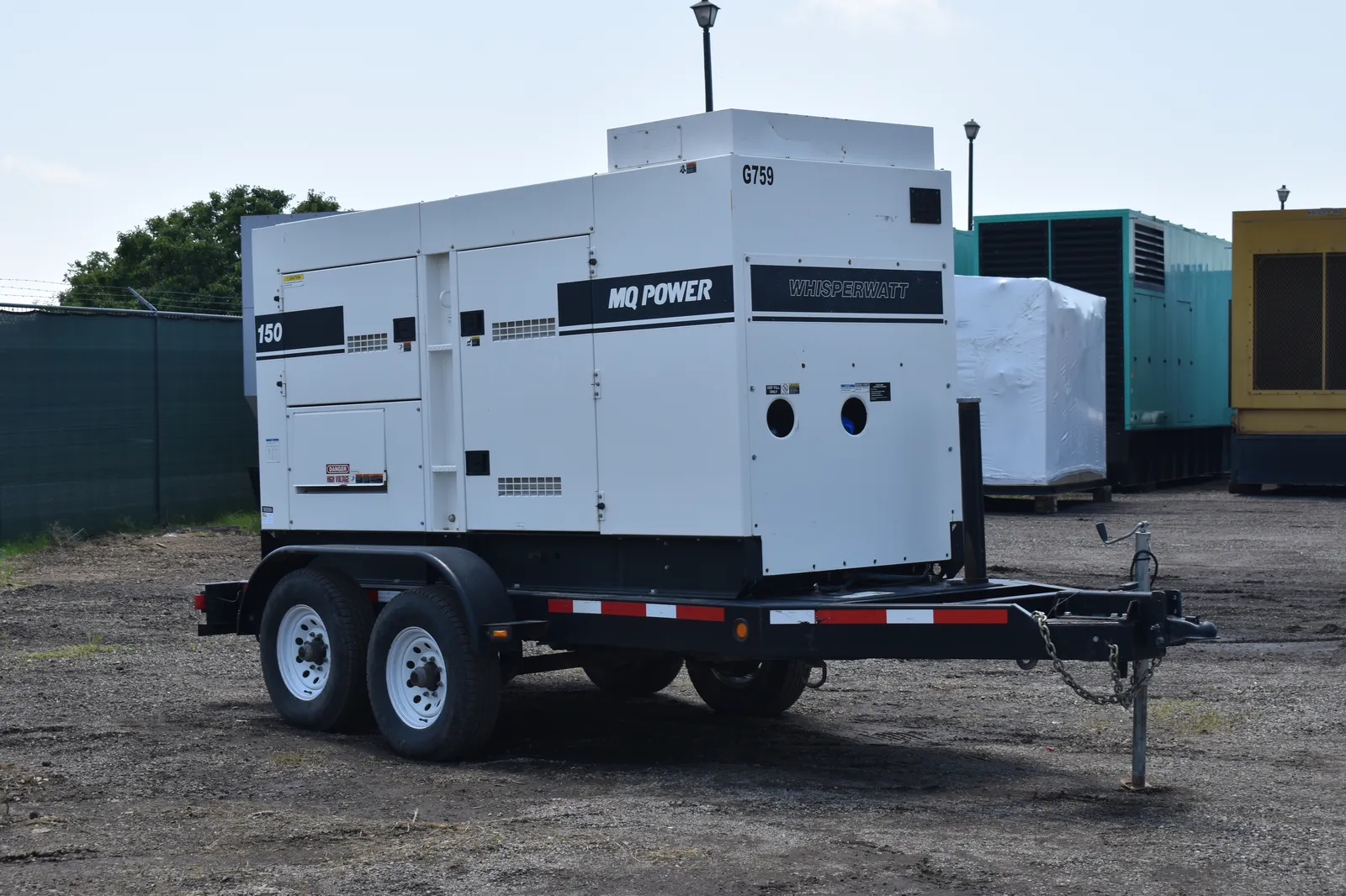 2 120kw mq industrial generator unit 090009 exterior