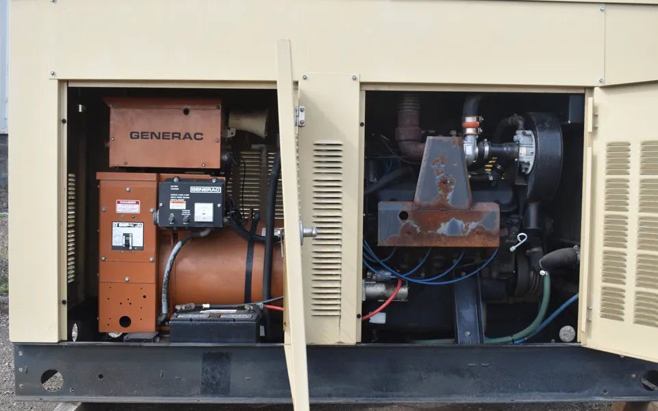 3 100kw generac industrial generator unit 092318 engine