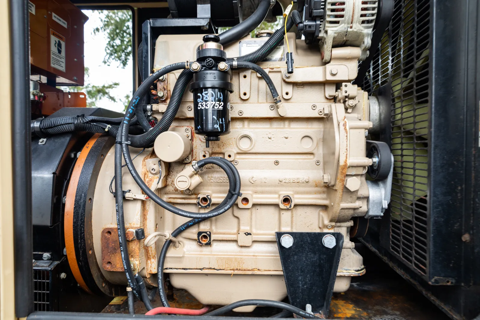 3 10kw generac industrial generator unit 091429 engine