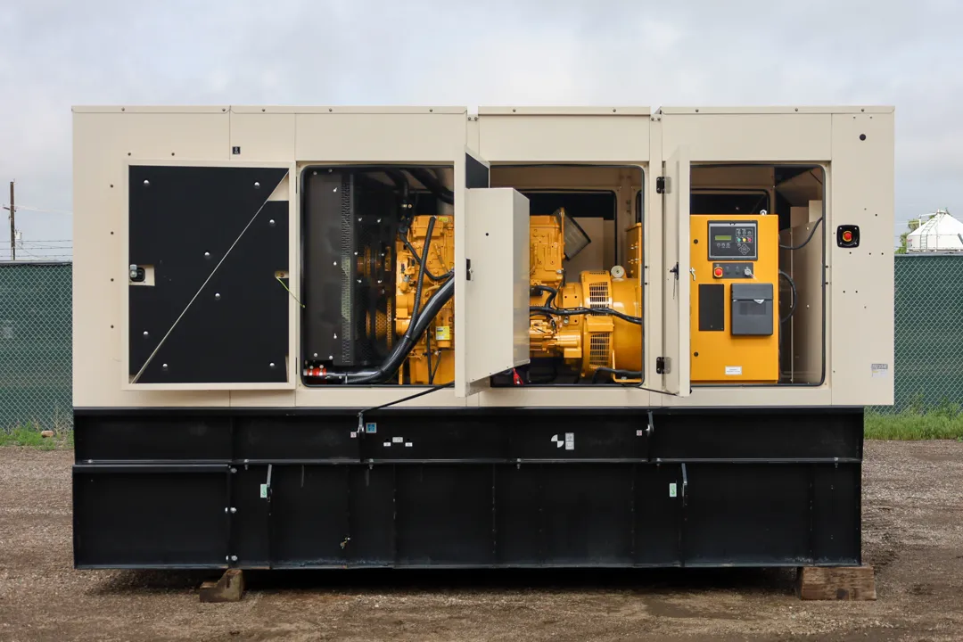 3 350kw caterpillar industrial generator unit 092334 engine