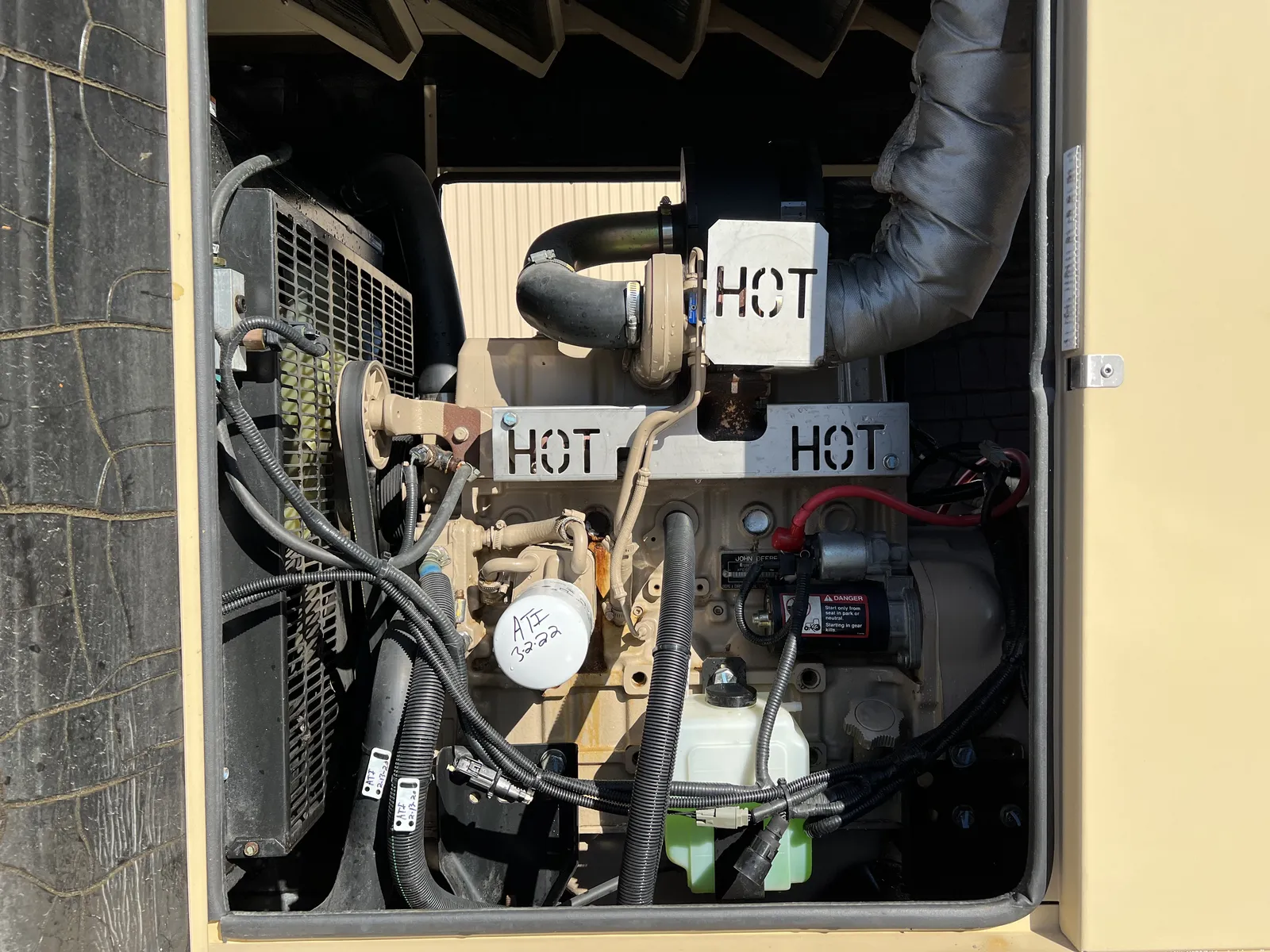 4 50kw generac industrial generator unit 089661 engine