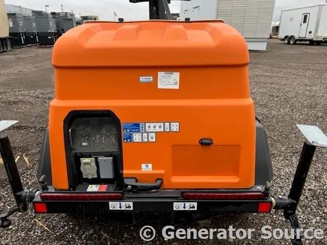 5 6kw generac light tower industrial generator unit 089326 controls