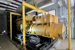 1 1750kw caterpillar industrial generator unit 092442 exterior