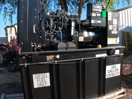 1 60kw generac industrial generator unit 091104 exterior
