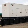 2 1250kw caterpillar industrial generator unit 092456 exterior