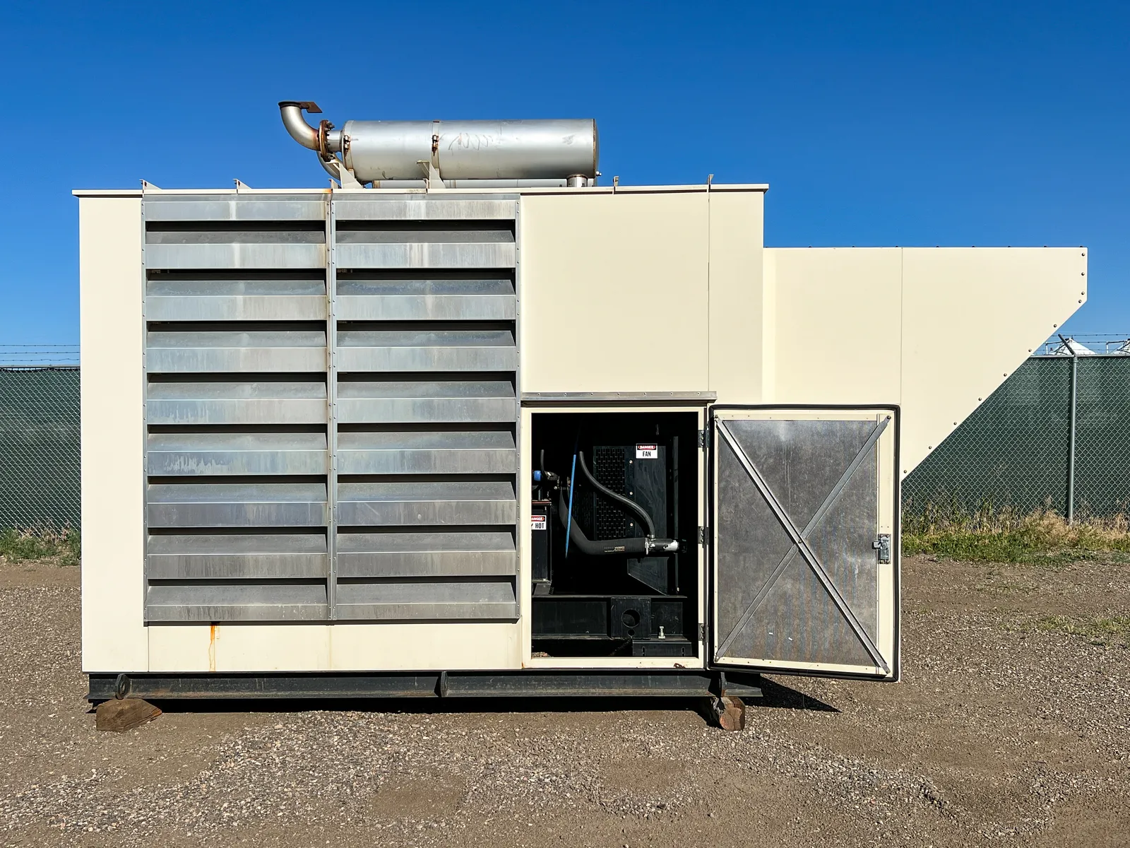 3 217kw baldor industrial generator unit 092468 engine