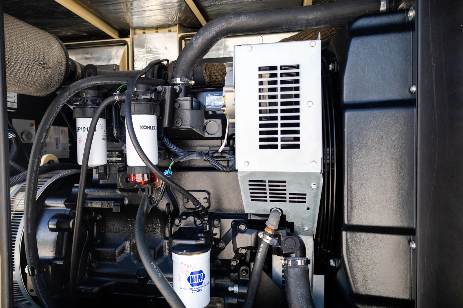 4 100kw kohler industrial generator unit 092448 engine