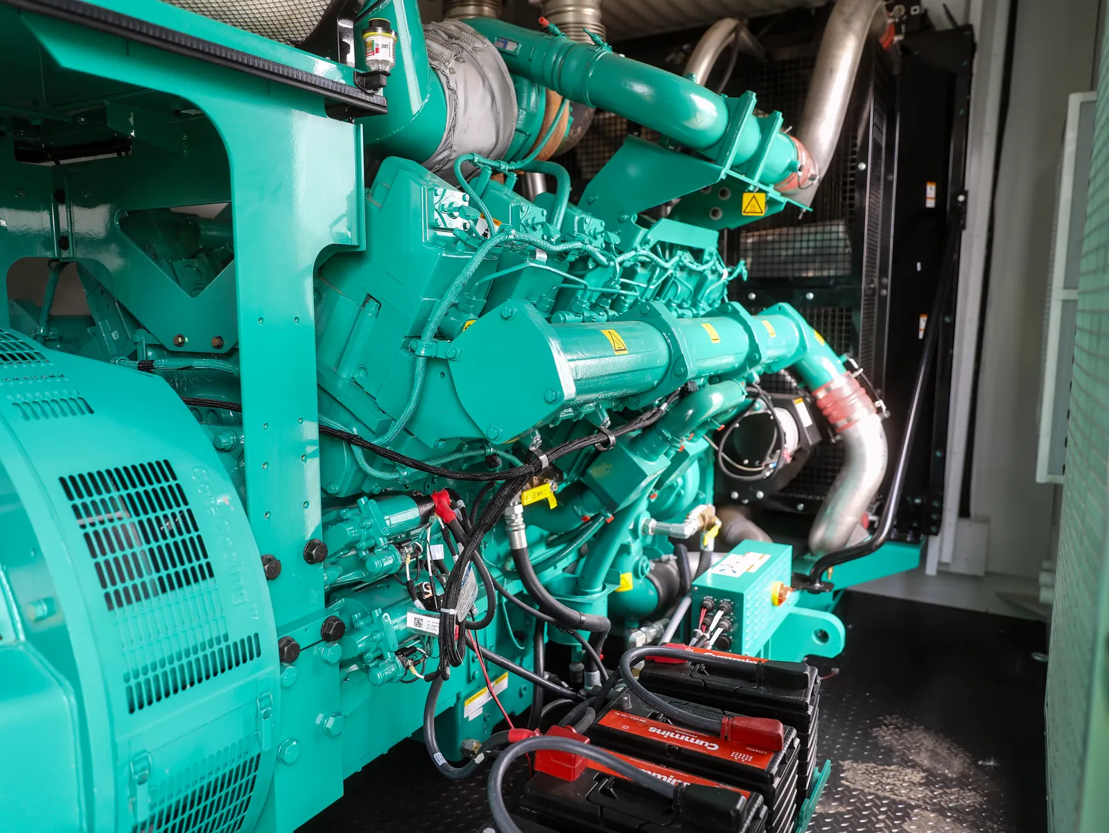 4 1250kw cummins industrial generator unit 091952 engine