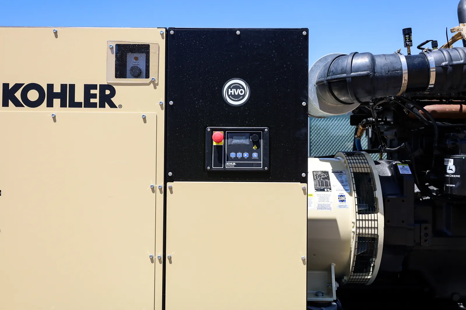 5 350kw kohler industrial generator unit 092467 control panel