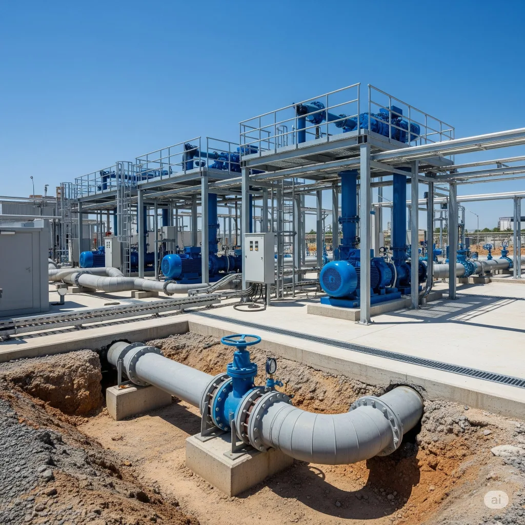 Water Pumping Station Municipality Utility
