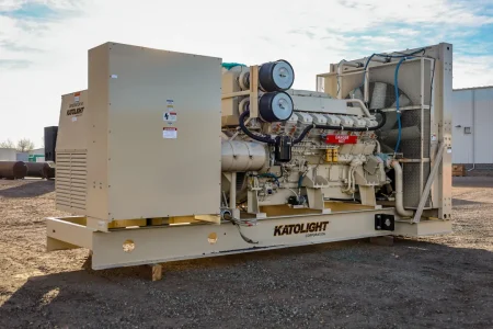 1500kW Katolight industrial generator for sale by Generator Source