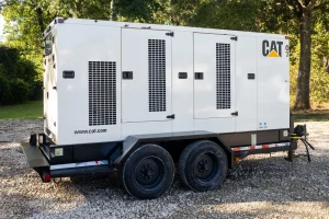 1 200kw caterpillar industrial generator unit 092619 exterior