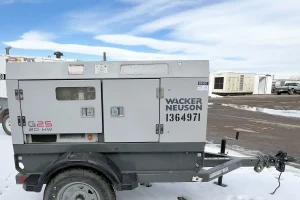1 20kw wacker industrial generator unit 089060 exterior