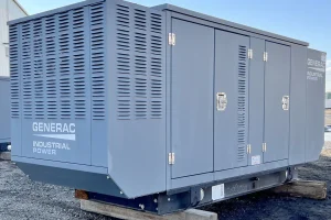 1 35kw generac industrial generator unit 089025 exterior