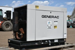 1 35kw generac industrial generator unit 089175 exterior