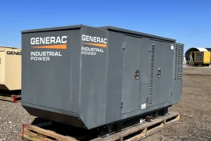 1 35kw generac industrial generator unit 089455 exterior