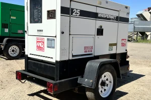 1 40kw olympian industrial generator unit 089368 exterior