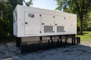 1 600kw caterpillar industrial generator unit 092641 exterior