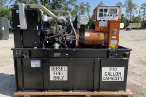 1 60kw generac industrial generator unit 089233 exterior