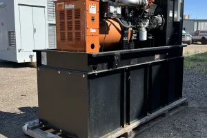1 60kw generac industrial generator unit 089285 exterior