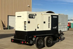 1 95kw atlas copco industrial generator unit 089220 exterior