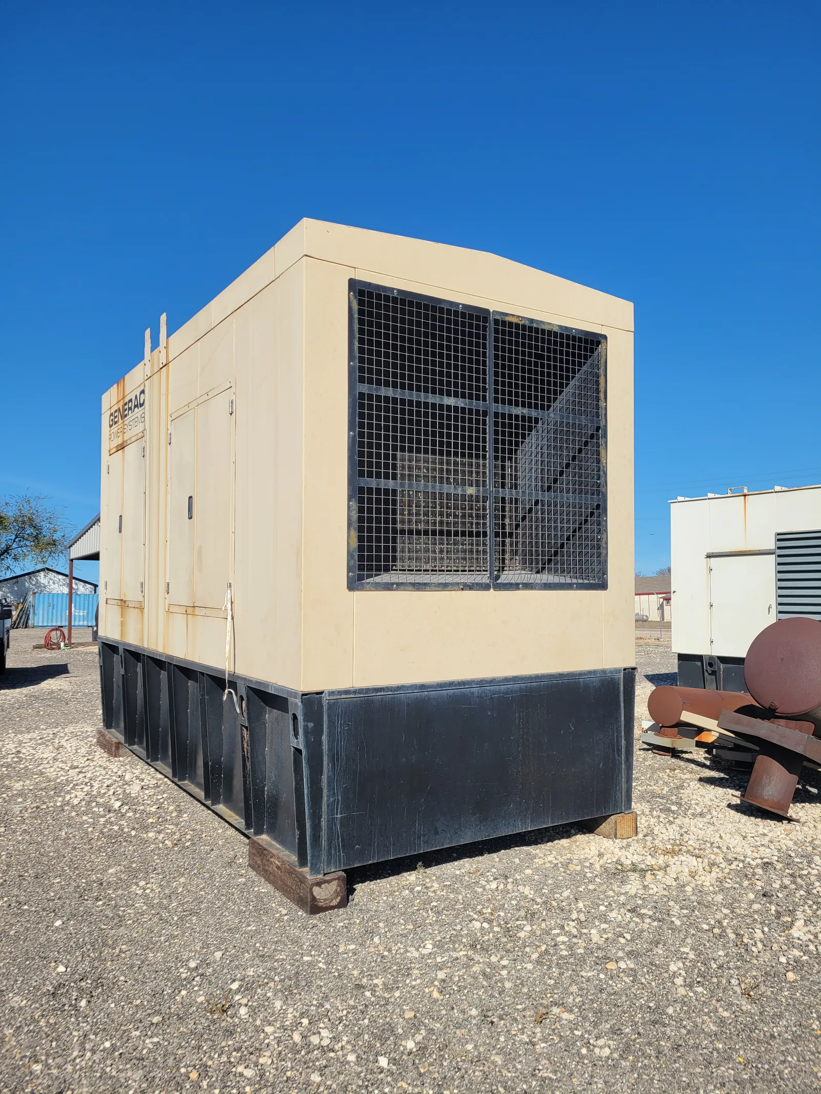 2 1130kw generac industrial generator unit 092616 exterior