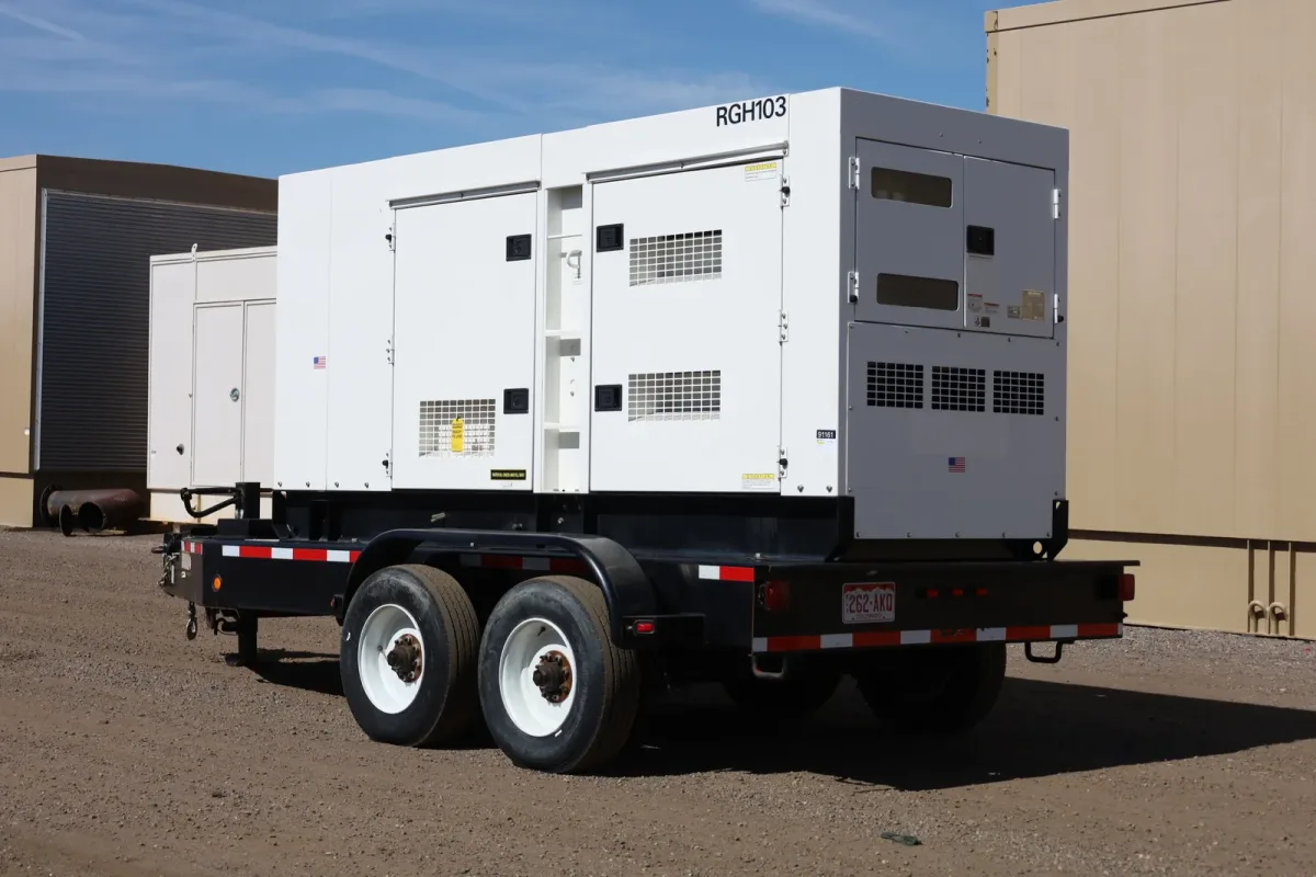 2 240kw multiquip industrial generator unit 091161 exterior
