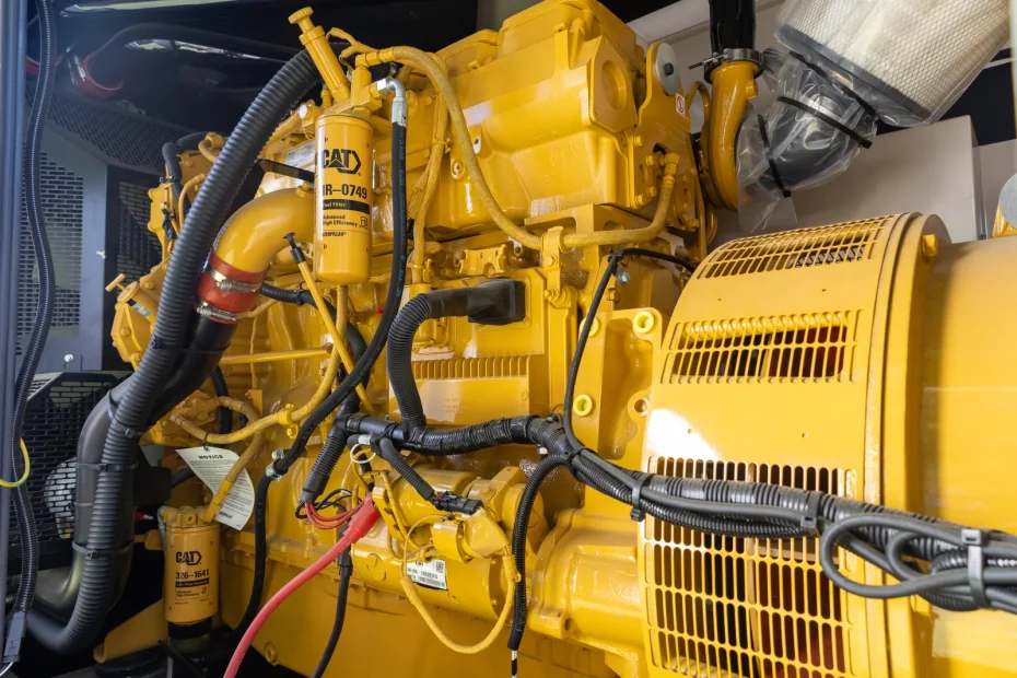 4 600kw caterpillar industrial generator unit 092644 engine