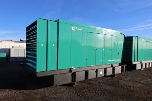 1 1000kw cummins industrial generator unit 090355 exterior