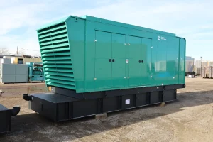 1 1000kw cummins industrial generator unit 090356 exterior