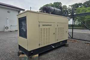 1 100kw generac industrial generator unit 092271 exterior
