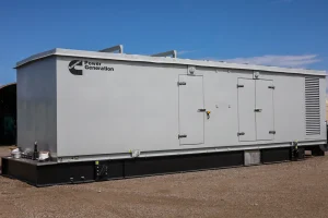 1 1250kw cummins industrial generator unit 091952 exterior