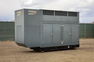 1 300kw generac industrial generator unit 092047 exterior