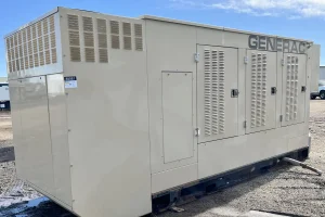 1 375kw generac industrial generator unit 089061 exterior
