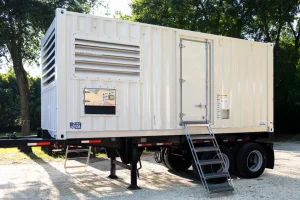 1 400kw caterpillar industrial generator unit 092147 exterior